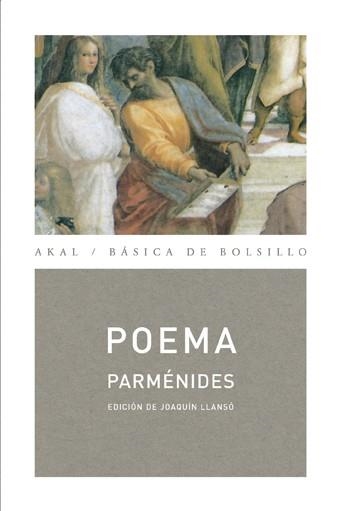 POEMA | 9788446025344 | PARMENIDES | Llibreria Geli - Llibreria Online de Girona - Comprar llibres en català i castellà