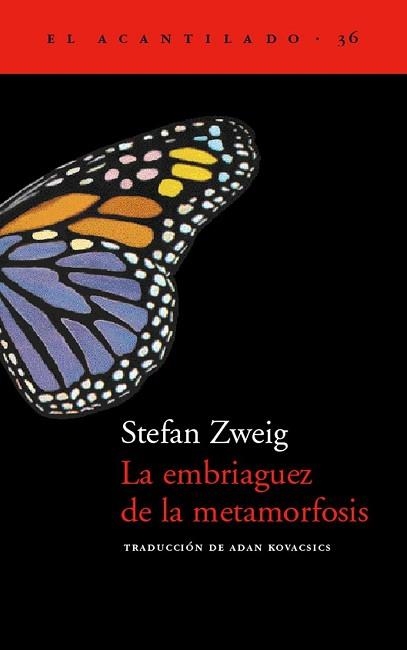 LA EMBRIAGUEZ DE LA METAMORFOSIS | 9788495359971 | ZWEIG,STEFAN | Llibreria Geli - Llibreria Online de Girona - Comprar llibres en català i castellà