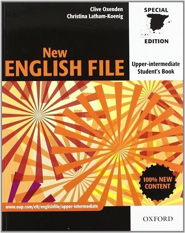 NEW ENGLISH FILE UPPER-INTERMEDIATE(SPECIAL EDITION.PACK) | 9780194519410 | OXENDEN,CLIVE | Llibreria Geli - Llibreria Online de Girona - Comprar llibres en català i castellà