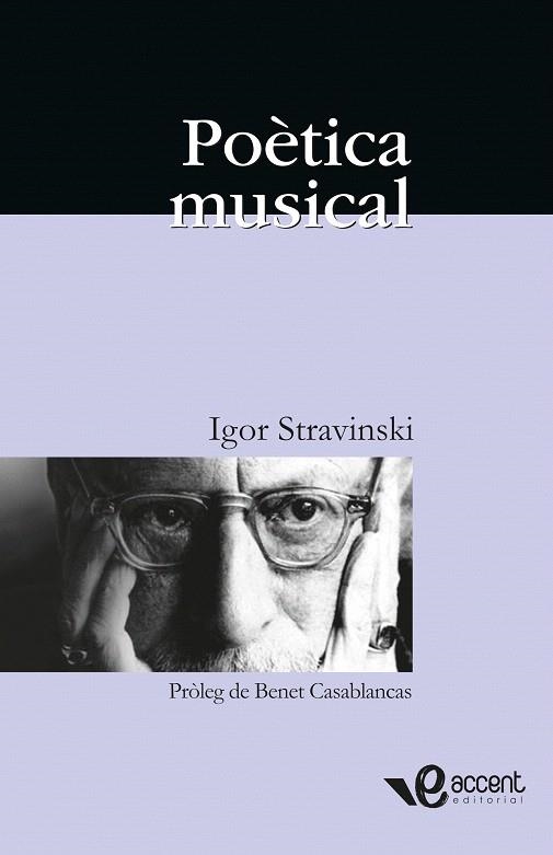 POETICA MUSICAL | 9788493609573 | STRAVINSKII,IGOR FIODOROVICH | Llibreria Geli - Llibreria Online de Girona - Comprar llibres en català i castellà