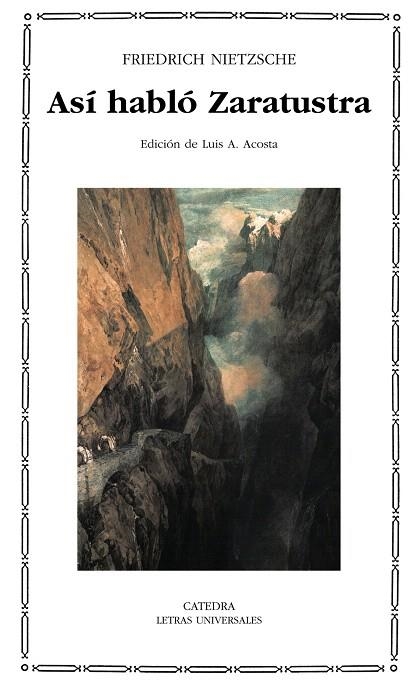 ASI HABLO ZARATUSTRA | 9788437625027 | NIETZSCHE,FRIEDRICH | Llibreria Geli - Llibreria Online de Girona - Comprar llibres en català i castellà