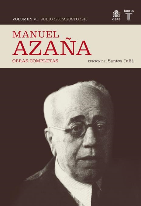 MANUEL AZAÑA.OBRAS COMPLETAS-6 | 9788430607525 | AZAÑA,MANUEL | Llibreria Geli - Llibreria Online de Girona - Comprar llibres en català i castellà