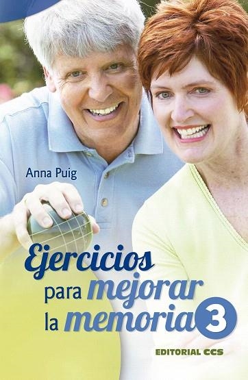 EJERCICIOS PARA MEJORAR LA MEMORIA-3 | 9788498421941 | PUIG ALEMAN,ANNA | Libreria Geli - Librería Online de Girona - Comprar libros en catalán y castellano