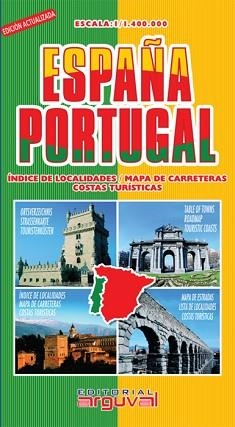 ESPAÑA/PORTUGAL(MAPA) | 9788495948007 | ARGUVAL | Llibreria Geli - Llibreria Online de Girona - Comprar llibres en català i castellà