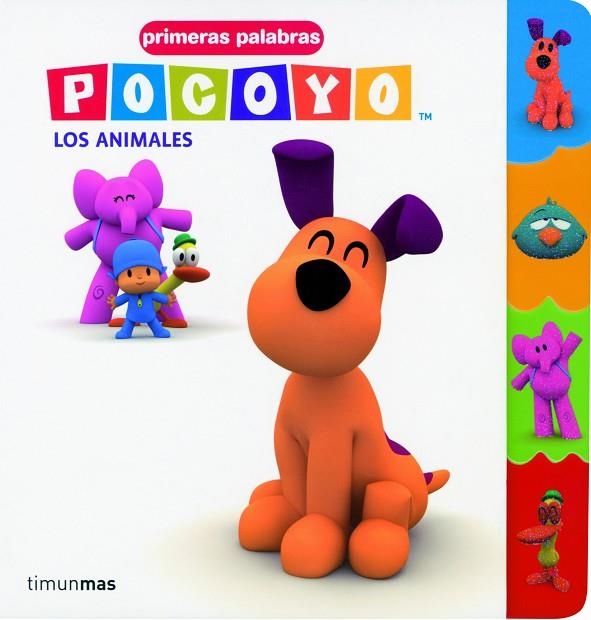 POCOYO PRIMERAS PALABRAS.LOS ANIMALES | 9788408083825 | ZINKIA | Llibreria Geli - Llibreria Online de Girona - Comprar llibres en català i castellà