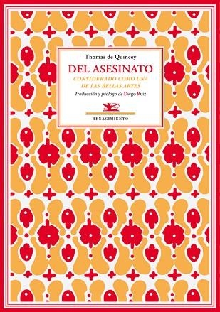 DEL ASESINO | 9788496956322 | DE QUINCEY,THOMAS | Llibreria Geli - Llibreria Online de Girona - Comprar llibres en català i castellà