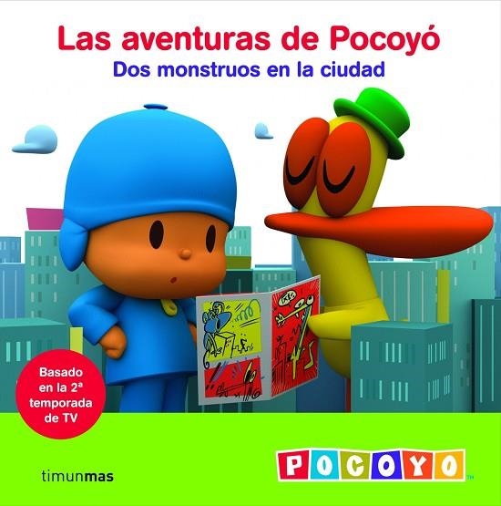 LAS AVENTURAS DE POCOYO.DOS MONSTRUOS EN LA CIUDAD | 9788408088158 | POCOYO | Llibreria Geli - Llibreria Online de Girona - Comprar llibres en català i castellà