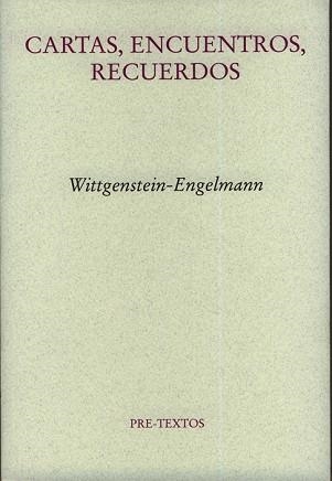 CARTAS,ENCUENTROS,RECUERDOS | 9788481919677 | WITTGENSTEIN-ENGELMANN | Llibreria Geli - Llibreria Online de Girona - Comprar llibres en català i castellà