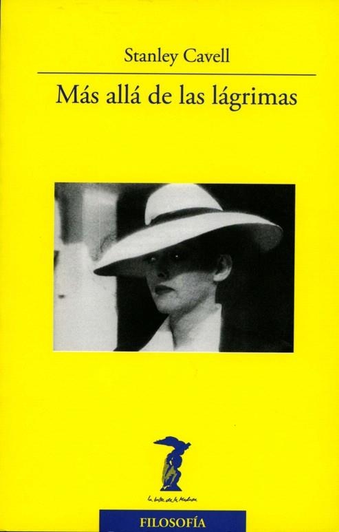 MAS ALLA DE LAS LAGRIMAS | 9788477746911 | CAVELL,STANLEY | Llibreria Geli - Llibreria Online de Girona - Comprar llibres en català i castellà