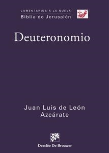 DEUTERONOMIO | 9788433023599 | DE LEON AZCARATE,JUAN LUIS | Llibreria Geli - Llibreria Online de Girona - Comprar llibres en català i castellà