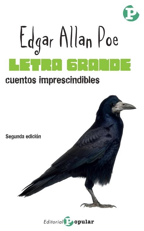 CUENTOS IMPRESCINDIBLES EDGAR ALLAN POE(LETRA GRANDE) | 9788478844579 | POE,EDGAR ALLAN | Llibreria Geli - Llibreria Online de Girona - Comprar llibres en català i castellà