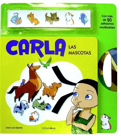 CARLA ADHESIVOS.LAS MASCOTAS | 9788408092155 | AGREDA,JOSE LUIS | Llibreria Geli - Llibreria Online de Girona - Comprar llibres en català i castellà