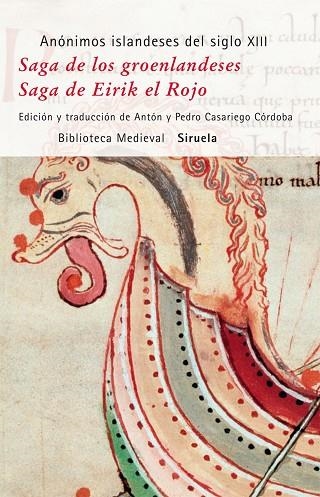 SAGA DE LOS GROENLANDESES/SAGA DE EIRIK EL ROJO | 9788498414042 | ANONIMO | Llibreria Geli - Llibreria Online de Girona - Comprar llibres en català i castellà