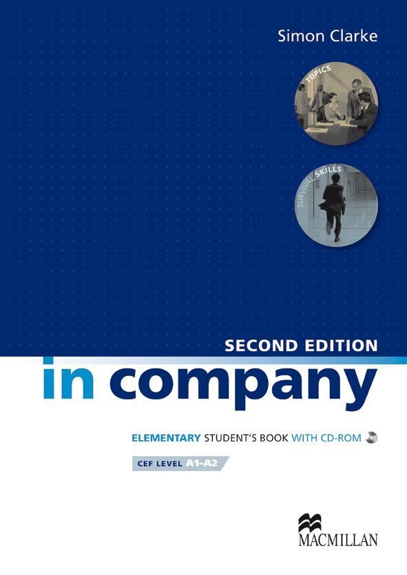 IN COMPANY(CEF LEVEL A1-A2/ELEMENTARY STUDENT'S...) | 9780230717091 | CLARKE,SIMON | Llibreria Geli - Llibreria Online de Girona - Comprar llibres en català i castellà