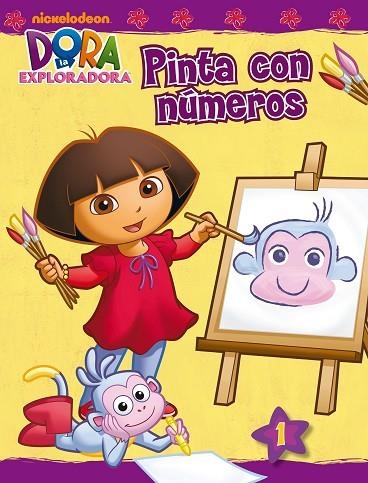 DORA LA EXPLORADORA PINTA CON NUMEROS-1 | 9788401901829 | Llibreria Geli - Llibreria Online de Girona - Comprar llibres en català i castellà