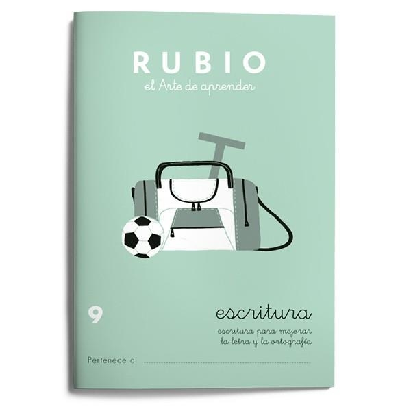 ESCRITURA RUBIO-9 | 9788485109326 | Llibreria Geli - Llibreria Online de Girona - Comprar llibres en català i castellà