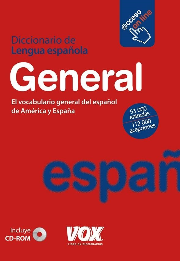 DICCIONARIO  GENERAL DE LA LENGUA ESPAÑOLA | 9788499740003 | Llibreria Geli - Llibreria Online de Girona - Comprar llibres en català i castellà