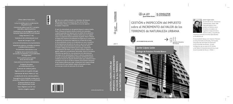 GESTION E INSPECCION DEL IMPUESTO SOBRE EL INCREMENTO DEL VA | 9788470525780 | LOPEZ LEON,JAVIER/POVEDA BLANCO,FR (PROLOGO) | Llibreria Geli - Llibreria Online de Girona - Comprar llibres en català i castellà