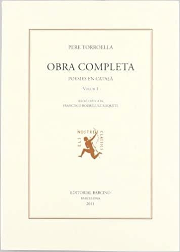 OBRA COMPLETA-1.POESIES | 9788472267633 | TORROELLA,PERE | Llibreria Geli - Llibreria Online de Girona - Comprar llibres en català i castellà