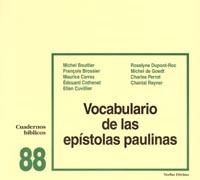 VOCABULARIO DE LAS EPISTOLAS PAULINAS | 9788481690910 | EQUIPO CAHIERS EVANGILE | Llibreria Geli - Llibreria Online de Girona - Comprar llibres en català i castellà