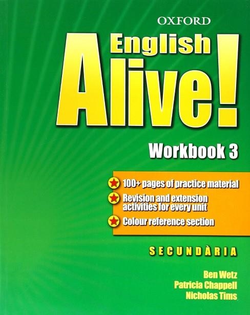 ENGLISH ALIVE-3(WORKBOOK) | 9780194710466 | WELTZ,BEN | Llibreria Geli - Llibreria Online de Girona - Comprar llibres en català i castellà