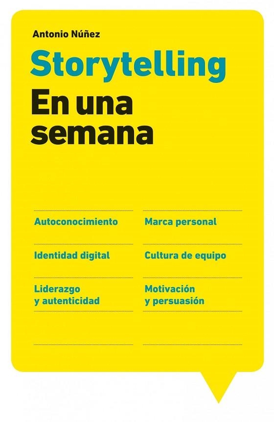 STORYTELLING.EN UNA SEMANA | 9788498751758 | NUÑEZ,ANTONIO | Llibreria Geli - Llibreria Online de Girona - Comprar llibres en català i castellà