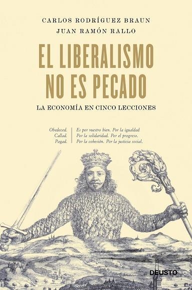 EL LIBERALISMO NO ES PECADO.LA ECONOMIA EN CINCO LECCIONES | 9788423428502 | RODRIGUEZ BRAUN,CARLOS/RALLO,JUAN RAMON | Llibreria Geli - Llibreria Online de Girona - Comprar llibres en català i castellà