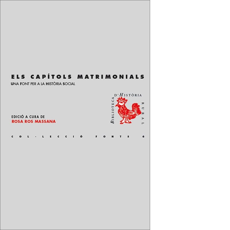 ELS CAPITOLS MATRIMONIALS | 9788499840000 | ROS MASSANA,ROSA | Llibreria Geli - Llibreria Online de Girona - Comprar llibres en català i castellà