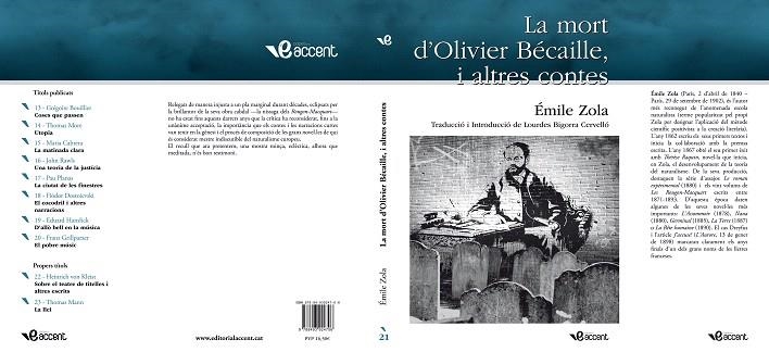 LA MORT D'OLIVIER BECAILLE I ALTRES CONTES | 9788493924706 | ZOLA,EMILE | Libreria Geli - Librería Online de Girona - Comprar libros en catalán y castellano