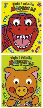 PINTA I RETALLA MASCARES.DINOSAURES/ANIMALS DE LA MASIA | 9788467717631 | SUSAETA, EQUIPO | Llibreria Geli - Llibreria Online de Girona - Comprar llibres en català i castellà