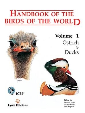 HANDBOOK OF THE BIRDS OF THE WORLD-1.OSTRICH TO DUCKS | 9788487334108 | DEL HOYO,JOSEP/ELLIOTT,ANDREW/SARGATAL,JORDI | Llibreria Geli - Llibreria Online de Girona - Comprar llibres en català i castellà