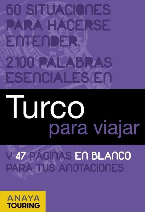 TURCO PARA VIAJAR | 9788499352749 | SENAO,ELENA | Llibreria Geli - Llibreria Online de Girona - Comprar llibres en català i castellà