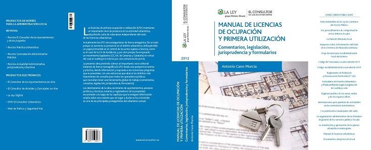 MANUAL DE LICENCIAS DE OCUPACIÓN Y PRIMERA UTILIZACIÓN | 9788470526237 | CANO MURCIA,ANTONIO | Llibreria Geli - Llibreria Online de Girona - Comprar llibres en català i castellà