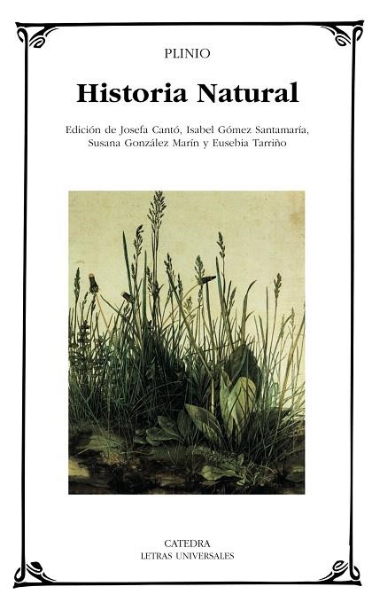 HISTORIA NATURAL | 9788437619583 | PLINIO | Llibreria Geli - Llibreria Online de Girona - Comprar llibres en català i castellà