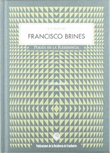 LA VOZ DE FRANCISCO BRINES(POESÍA EN LA RESIDENCIA + CD) | 9788493886097 | BRINES,FRANCISCO | Llibreria Geli - Llibreria Online de Girona - Comprar llibres en català i castellà