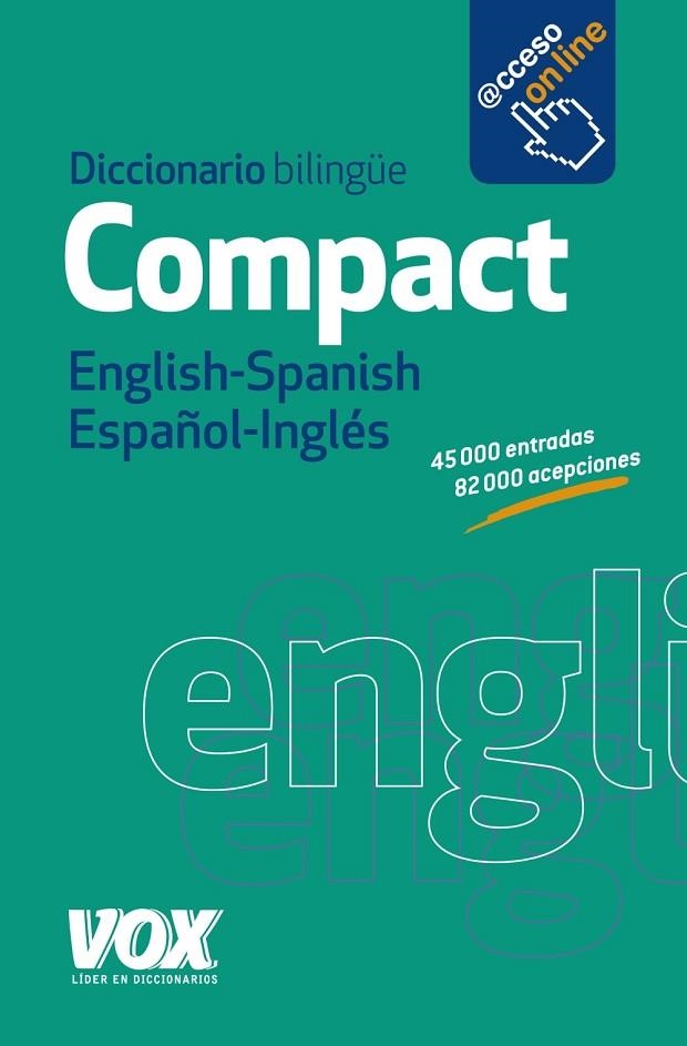 DICCIONARIO COMPACT ENGLISH-SPANISH / ESPAÑOL-INGLÉS | 9788499740430 | Llibreria Geli - Llibreria Online de Girona - Comprar llibres en català i castellà