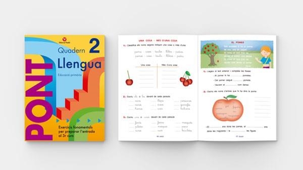 QUADERN DE LLENGUA PONT-2(EDUCACIÓ PRIMÀRIA) | 9788478873661 | Llibreria Geli - Llibreria Online de Girona - Comprar llibres en català i castellà