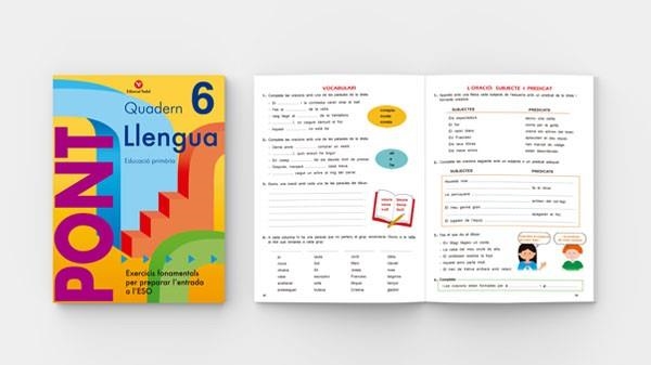 QUADERN DE LLENGUA PONT-6(EDUCACIÓ PRIMÀRIA) | 9788478871988 | Llibreria Geli - Llibreria Online de Girona - Comprar llibres en català i castellà