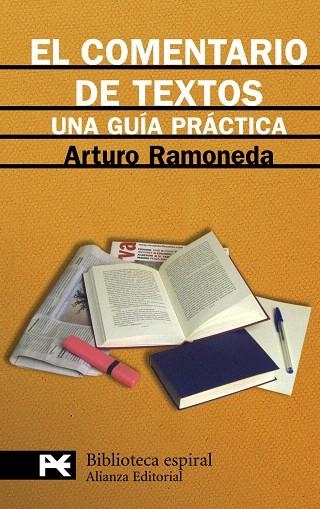 EL COMENTARIO DE TEXTOS UNA GUIA PRACTICA | 9788420662831 | RAMONEDA,ARTURO | Llibreria Geli - Llibreria Online de Girona - Comprar llibres en català i castellà