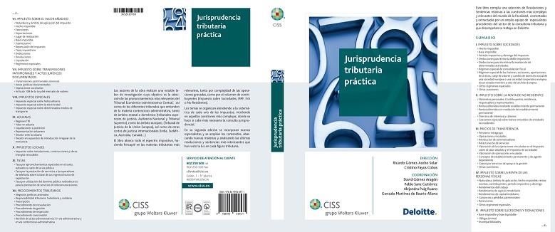 JURISPRUDENCIA TRIBUTARIA PRÁCTICA | 9788499544571 | Llibreria Geli - Llibreria Online de Girona - Comprar llibres en català i castellà