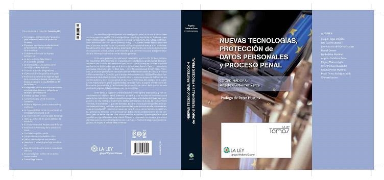 NUEVAS TECNOLOGÍAS, PROTECCIÓN DE DATOS PERSONALES Y PROCESO PENAL | 9788481264302 | Llibreria Geli - Llibreria Online de Girona - Comprar llibres en català i castellà