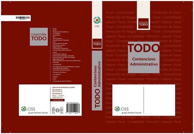 TODO CONTENCIOSO-ADMINISTRATIVO | 9788499544588 | RECUERO ASTRAY,JOSÉ RAMÓN/RECUERO SÁEZ,PAZ/LORIENTE SAINZ,JAVIER | Llibreria Geli - Llibreria Online de Girona - Comprar llibres en català i castellà