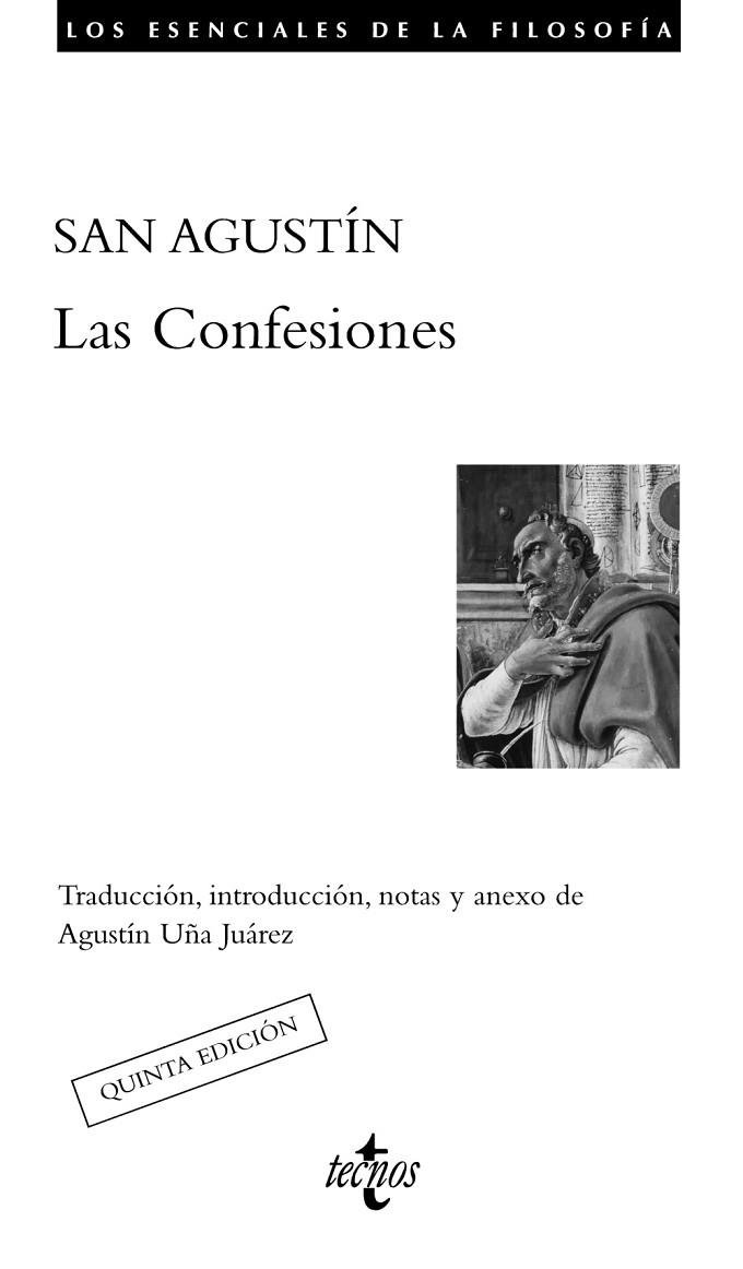 LAS CONFESIONES - SAN AGUSTÍN (5ª ED/2012) | 9788430954742 | SAN AGUSTÍN | Libreria Geli - Librería Online de Girona - Comprar libros en catalán y castellano