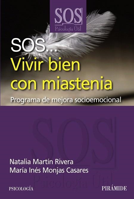 SOS...VIVIR BIEN CON MIASTENIA.PROGRAMA DE MEJORA SOCIOEMOCIONAL | 9788436827873 | MARTÍN RIVERA,NATALIA/MONJAS CASARES,MARÍA INÉS  | Llibreria Geli - Llibreria Online de Girona - Comprar llibres en català i castellà