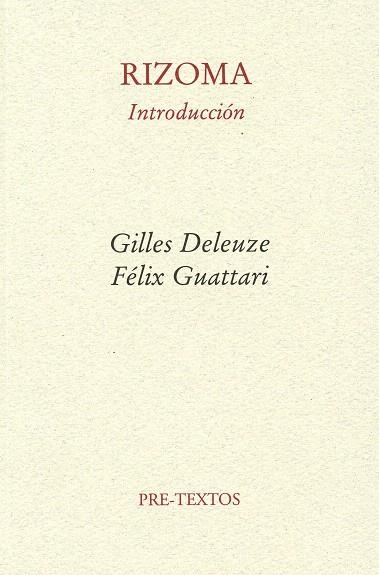 RIZOMA | 9788485081028 | DELEUZE,GILLES/GUATTARI,FELIX | Llibreria Geli - Llibreria Online de Girona - Comprar llibres en català i castellà