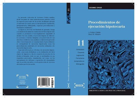 PROCEDIMIENTOS DE EJECUCION HIPOTECARIA | 9788497909860 | VILALTA, ESTHER/MENDEZ, ROSA MARIA | Libreria Geli - Librería Online de Girona - Comprar libros en catalán y castellano