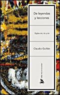 DE LEYENDAS Y LECCIONES | 9788484328490 | GUILLEN,CLAUDIO | Llibreria Geli - Llibreria Online de Girona - Comprar llibres en català i castellà