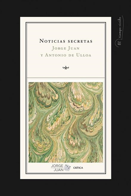 NOTICIAS SECRETAS | 9788498921281 | JUAN,JORG/DE ULLOLA,ANTONIO | Llibreria Geli - Llibreria Online de Girona - Comprar llibres en català i castellà