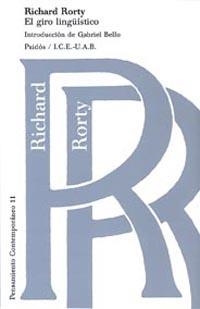 EL GIRO LINGUISTICO | 9788475096131 | RORTY,RICHARD | Llibreria Geli - Llibreria Online de Girona - Comprar llibres en català i castellà