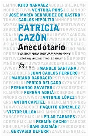 ANECDOTARIO | 9788476697122 | CAZON,PATRICIA | Llibreria Geli - Llibreria Online de Girona - Comprar llibres en català i castellà